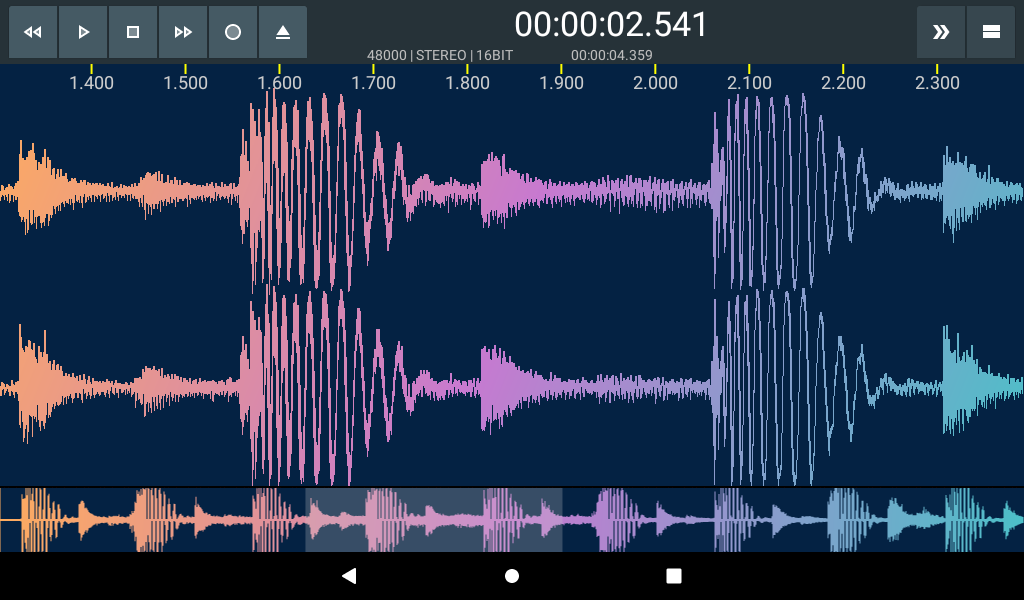 Wavey Recorder